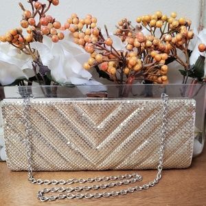 Lulu Townsend | Silver Beaded Clutch